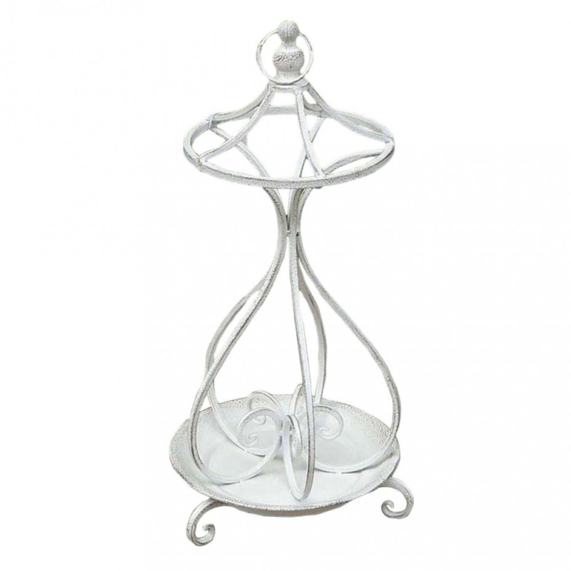 Portaombrelli Annie bianco antico - Eleganza vintage per l’ingresso