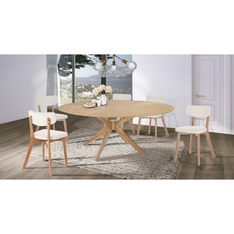 Sedia Varm Evolution Wood 86 X 67 X 12,5 Cm