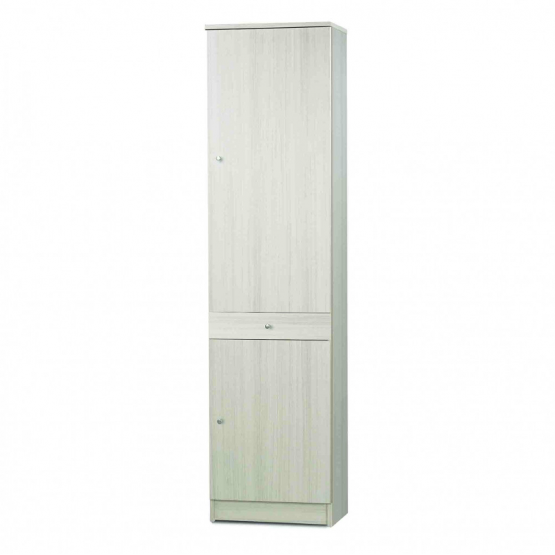 COLONNA a 2 ANTE con 1 cassetto EUCALIPTO