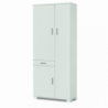 A623BFBFK MOBILE 3 ANTE 1 CASSETTO - KIT BIANCO FIAMMATO