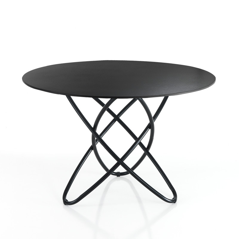 Tavolo Hula Hoop Ardesia 116 X 116 H.6 Cm