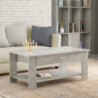 Tavolino Salotto Myrto grigio cemento moderno soggiorno casa
