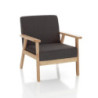 Poltrona Teresa Dark Grey 64 X 54 H32,5 Cm