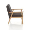 Poltrona Teresa Dark Grey 64 X 54 H32,5 Cm
