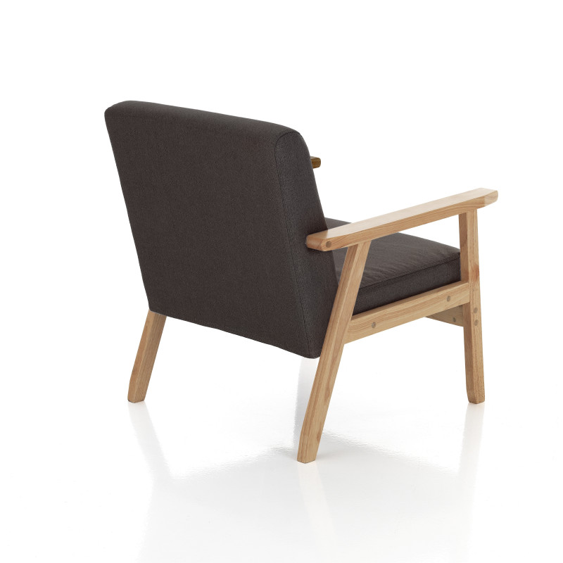 Poltrona Teresa Dark Grey 64 X 54 H32,5 Cm