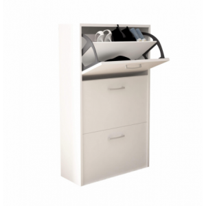 Zoom SCARPIERA MOLLY 3 ANTE A RIBALTA BIANCO