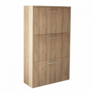 Scarpiera Molly 3 ante ribalta olmo chiaro moderna casa