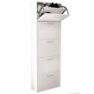 Zoom SCARPIERA MOLLY 5 ANTE A RIBALTA BIANCO