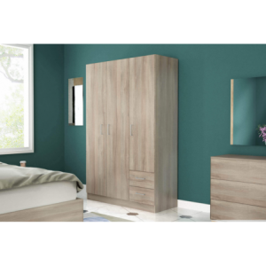 Zoom ARMADIO 3 ANTE E 2 CASSETTI OLMO