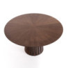 Tavolo Rotondo Volga Walnut 145 X 142 H6,5 Cm