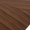 Tavolo Rotondo Volga Walnut 145 X 142 H6,5 Cm