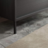 BAGNO A TERRA CM 92 NERO BRUCIATO FRANCESCO
