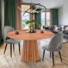 Tavolo Rotondo Volga Wood 145 X 142 H6,5 Cm