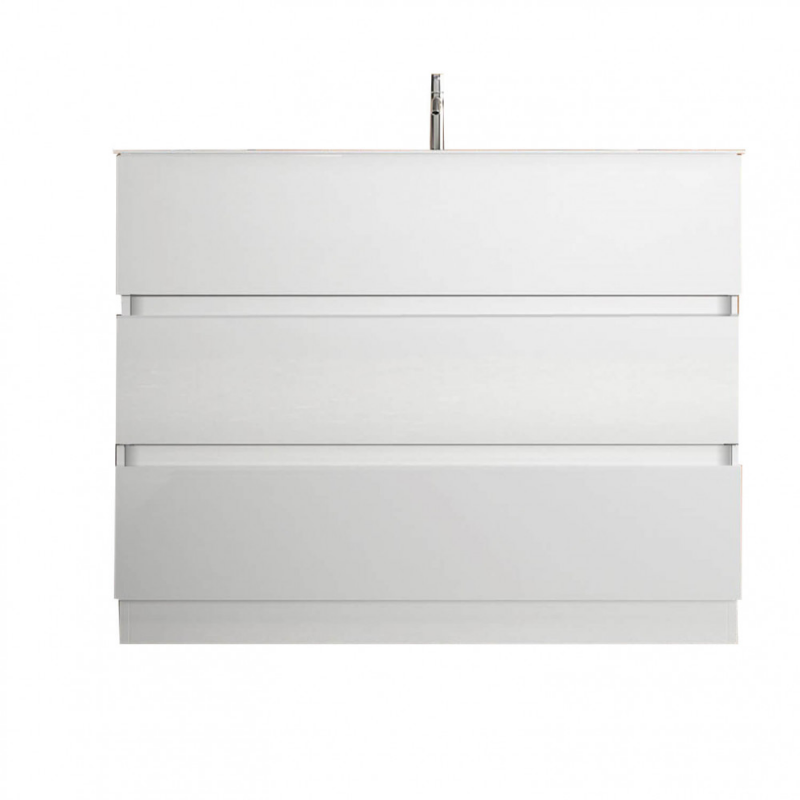 BAGNO A TERRA CM 100 BIANCO LUCIDO RICCARDO