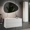 BAGNO SOSPESO CM 100 BIANCO LUCIDO RICCARDO