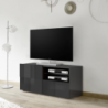 BASE TV PICCOLA GRIGIO LUCIDO LORENZO