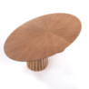 Tavolo Ovale Volga Wood 198 X 115 H6,5 Cm