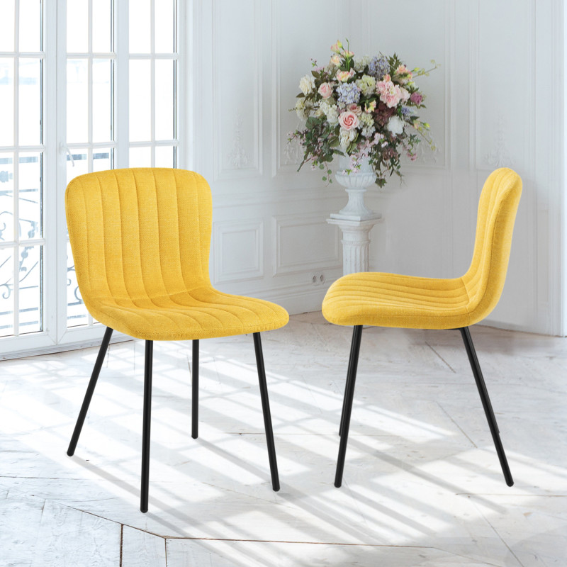 Sedia Cosy Yelow 61 X 44 X 47 Cm