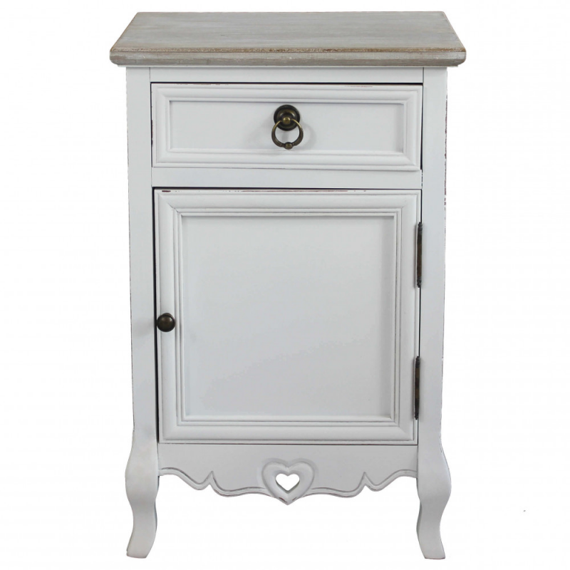 CASSETTIERA comodino CUORE 2