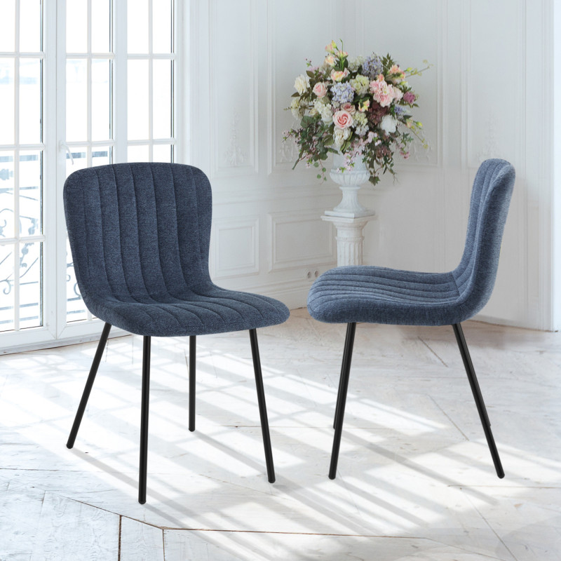 Sedia Cosy Blue 61 X 44 X 47 Cm