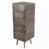 Cassettiera Colorado 4 cassetti stile moderno compatta e robusta