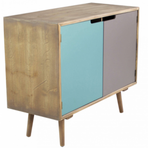 Mobiletto Niagara con cassetti stile moderno compatto e versatile