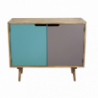Mobiletto Niagara con cassetti stile moderno compatto e versatile