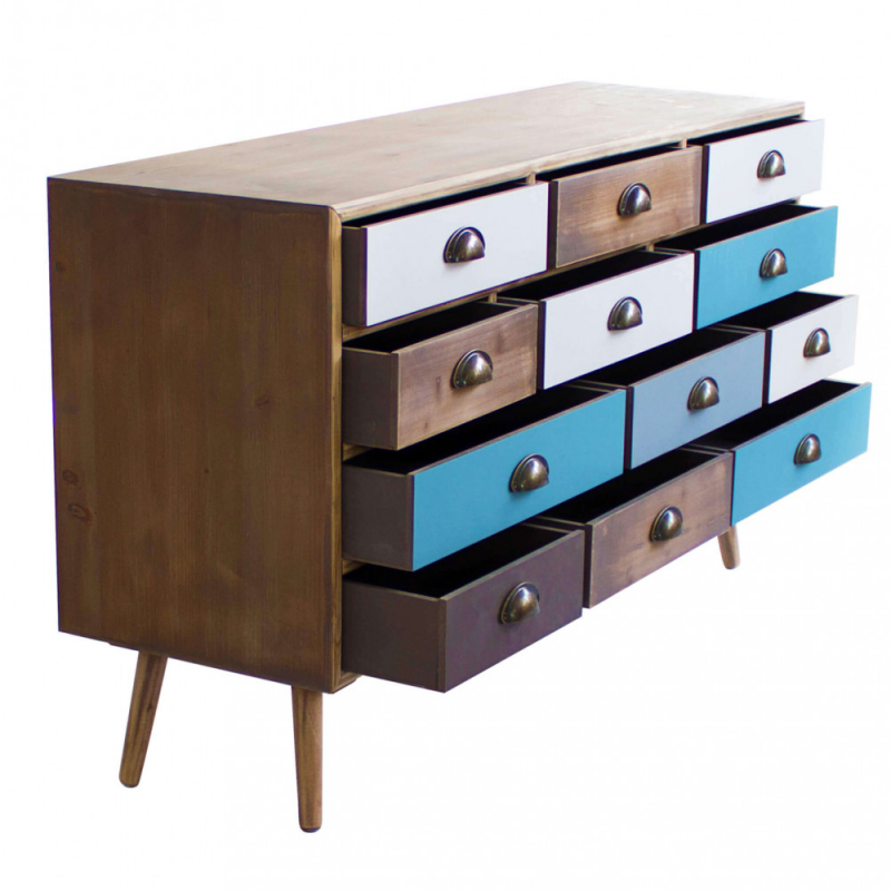 Mobile Jasper con cassetti stile moderno compatto e versatile