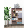 Mobiletto Perth moderno naturale per cucina casa