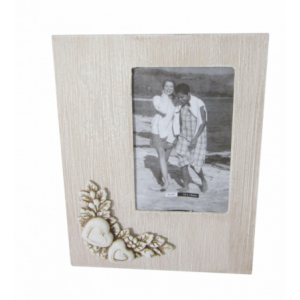 Zoom PORTAFOTO SHABBY CHIC RETTANGOLARE TORTORA 10 X 15