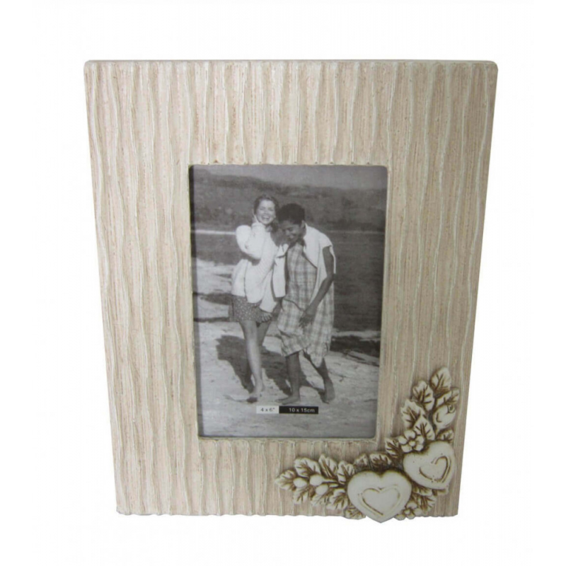 PORTAFOTO SHABBY CHIC RETTANGOLARE TORTORA 10 X 15