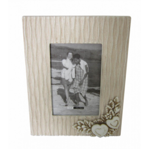 Zoom PORTAFOTO SHABBY CHIC RETTANGOLARE TORTORA 10 X 15