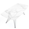 Tavolo / Scrivania Spillo White Marble 189 X 100 X H11 Cm