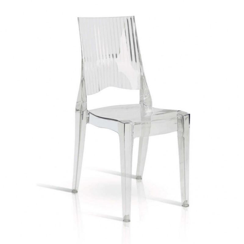 694 SEDIA TRASPARENTE