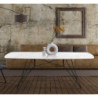 Tavolo / Scrivania Spillo White Marble 189 X 100 X H11 Cm