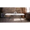 Tavolo / Scrivania Spillo White Marble 189 X 100 X H11 Cm