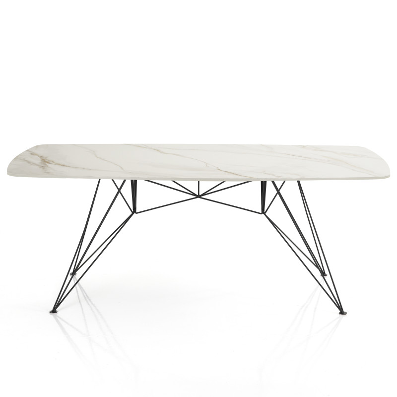 Tavolo / Scrivania Spillo Onice Marble 189 X 100 X H11 Cm