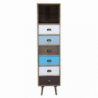 Mobiletto Orleans con cassetti stile classico compatto e versatile