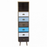 Mobiletto Orleans con cassetti stile classico compatto e versatile