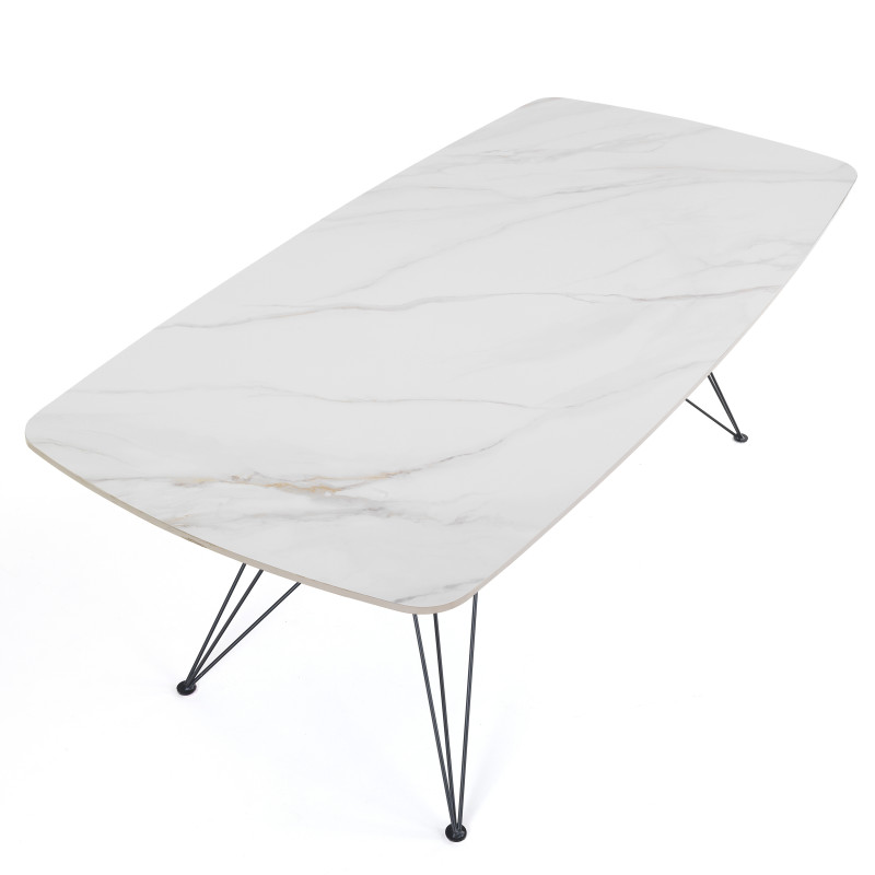 Tavolo / Scrivania Spillo Onice Marble 189 X 100 X H11 Cm