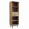 Libreria Collin moderna naturale per soggiorno studio casa