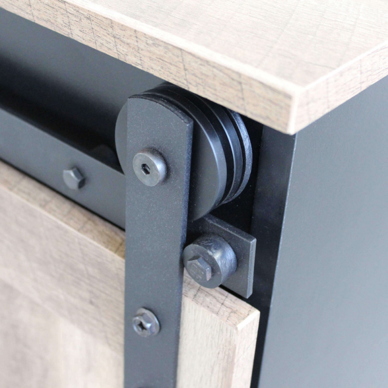 Mobile in legno e ferro Xavier moderno per cucina soggiorno