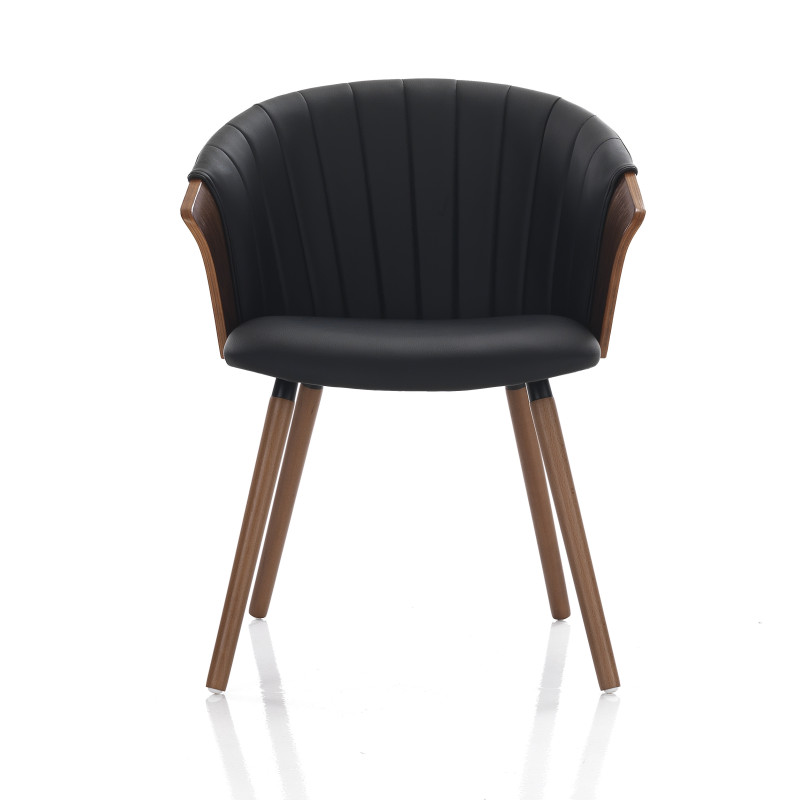 Sedia Bryan Dark Wood 60 X 61 H43 Cm