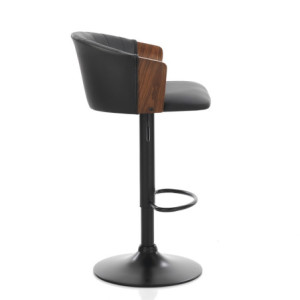Zoom Sgabello Bryan Dark Wood 57 X 57,5 H30 Cm
