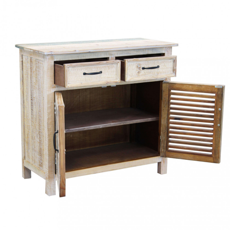 Mobile Chad moderno naturale per cucina soggiorno casa