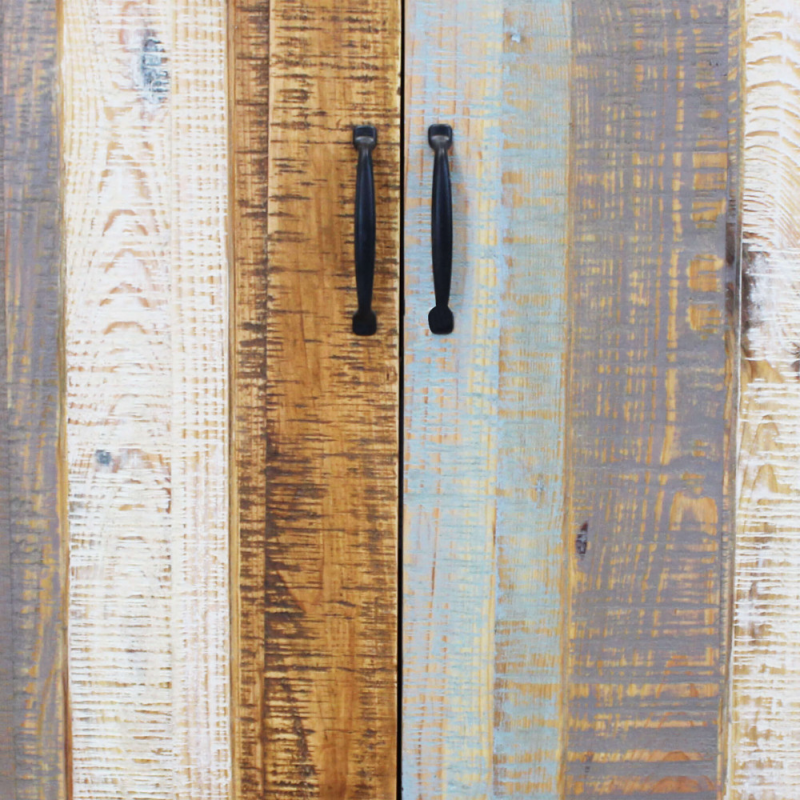 Mobile Fred moderno naturale per cucina soggiorno casa