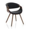 Sedia Visby 2 Dark Wood 56 X 56 H40 Cm