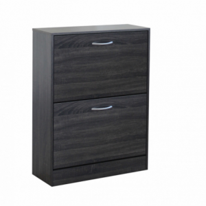 Scarpiera Sally grigio scuro moderna salvaspazio per bagno casa