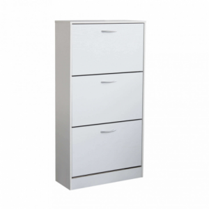 Scarpiera Vicky bianca moderna salvaspazio per bagno casa