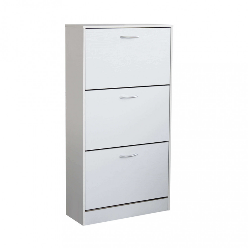 Scarpiera Vicky bianca moderna salvaspazio per bagno casa